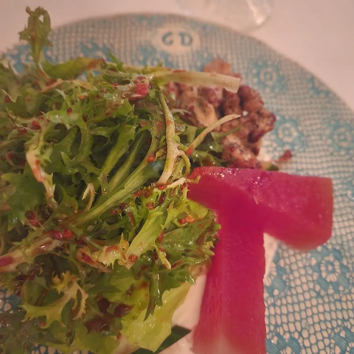 Compressed Watermelon Salad