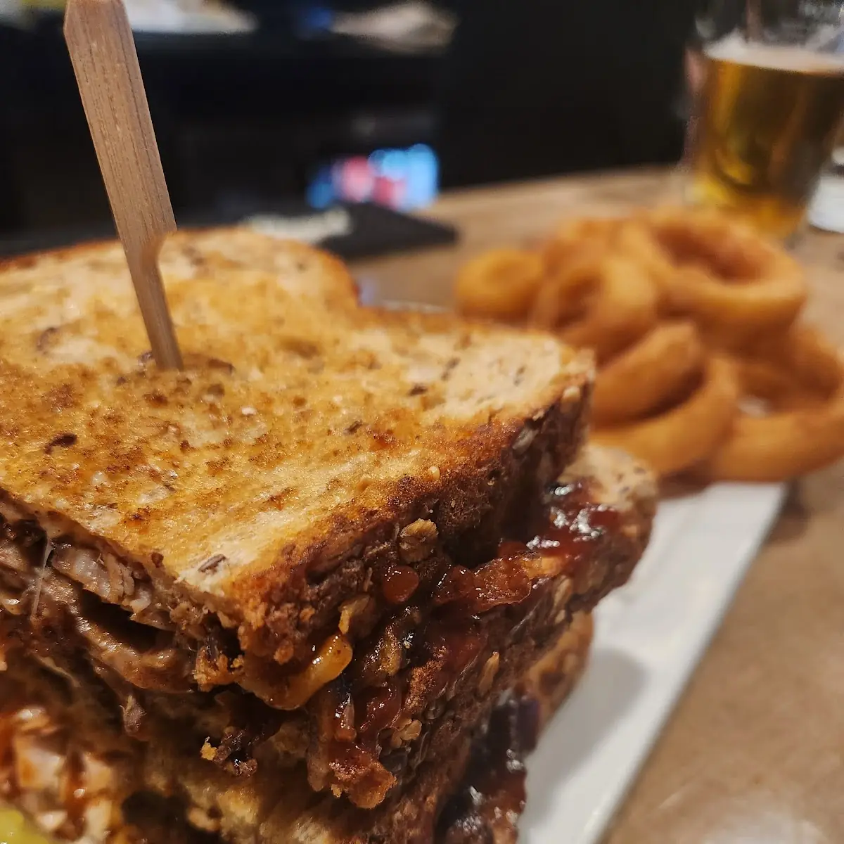 Brisket Sandwich, The Commercial Roadhouse
