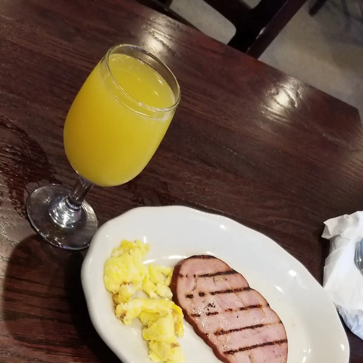 Scrambled Egg and Ham