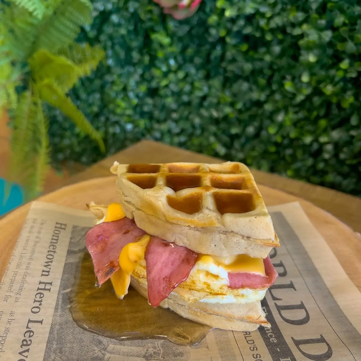 Waffle Sandwich