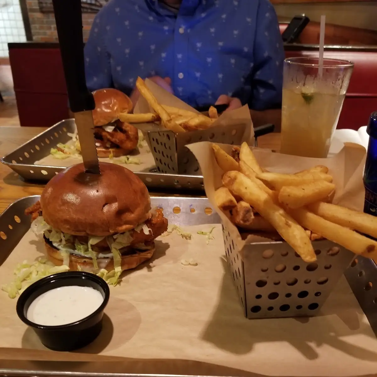 Buffalo Chicken Ranch Sandwich