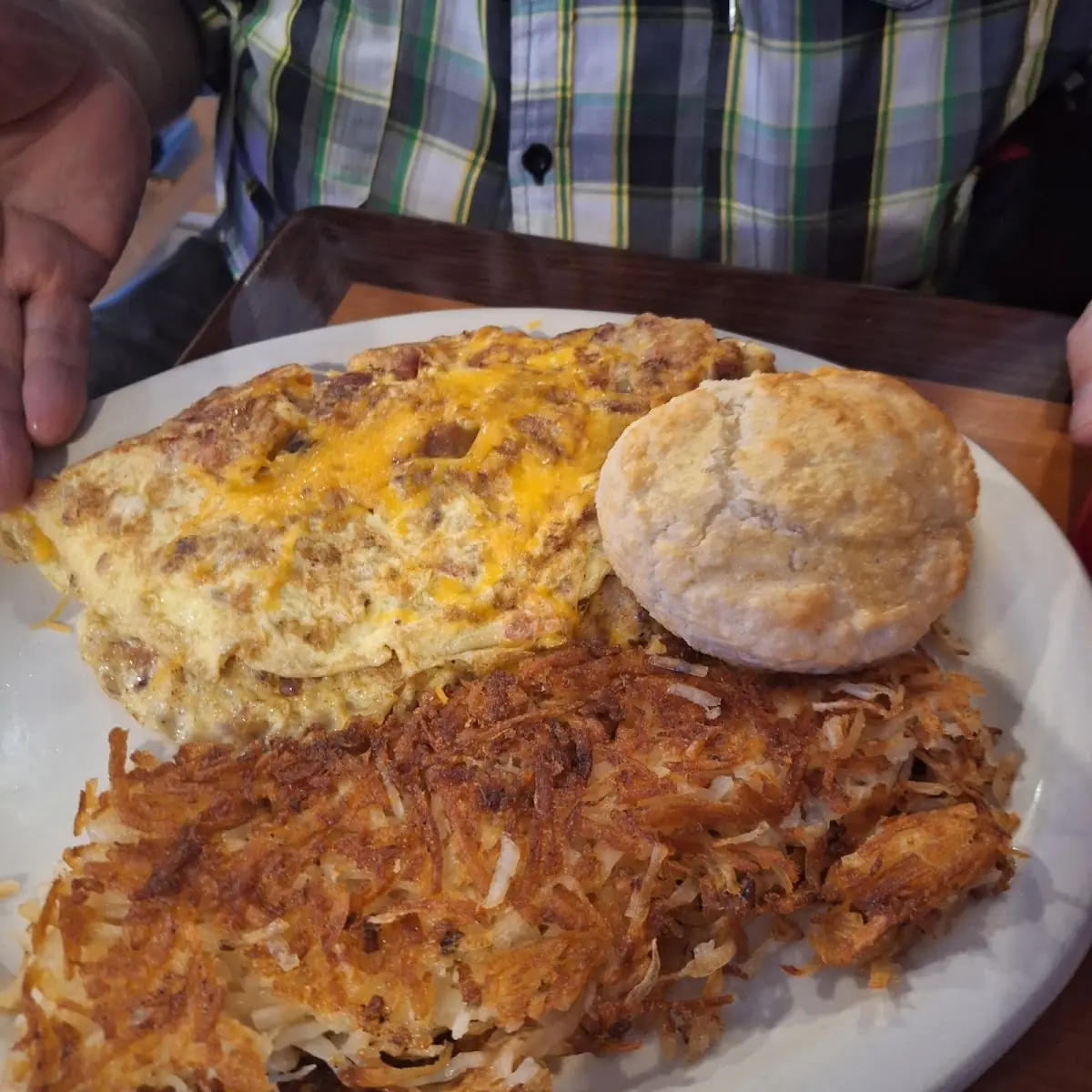 Alligator Sausage Omelette