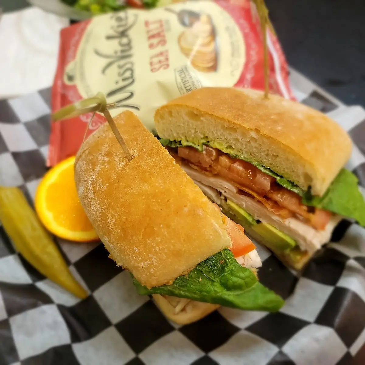 Chicken Bacon Avovcado Ciabatta