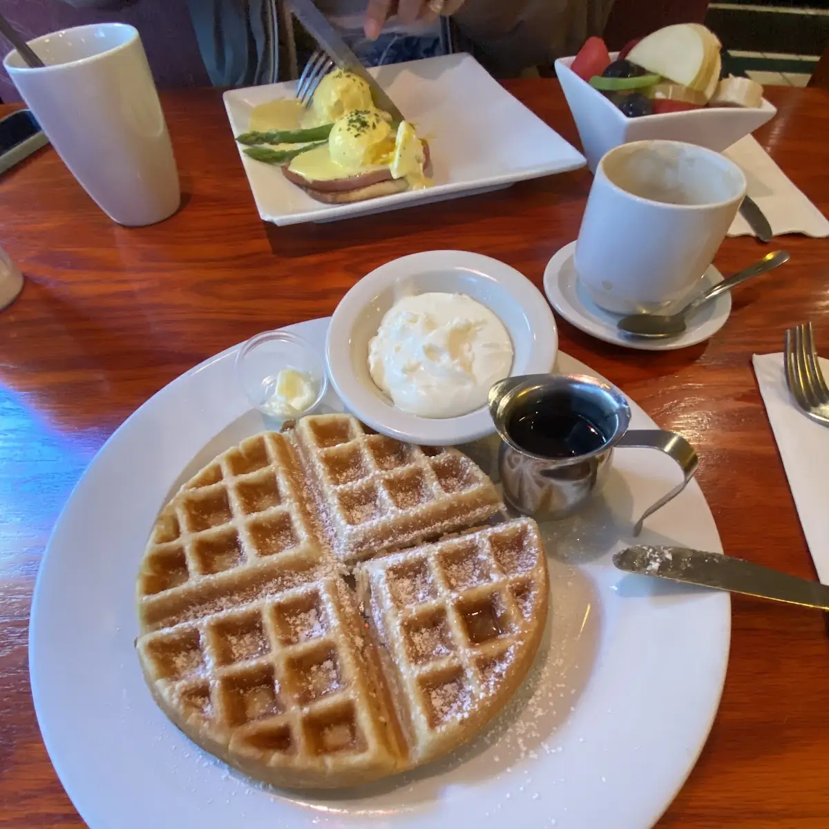 Golden Brown Waffle