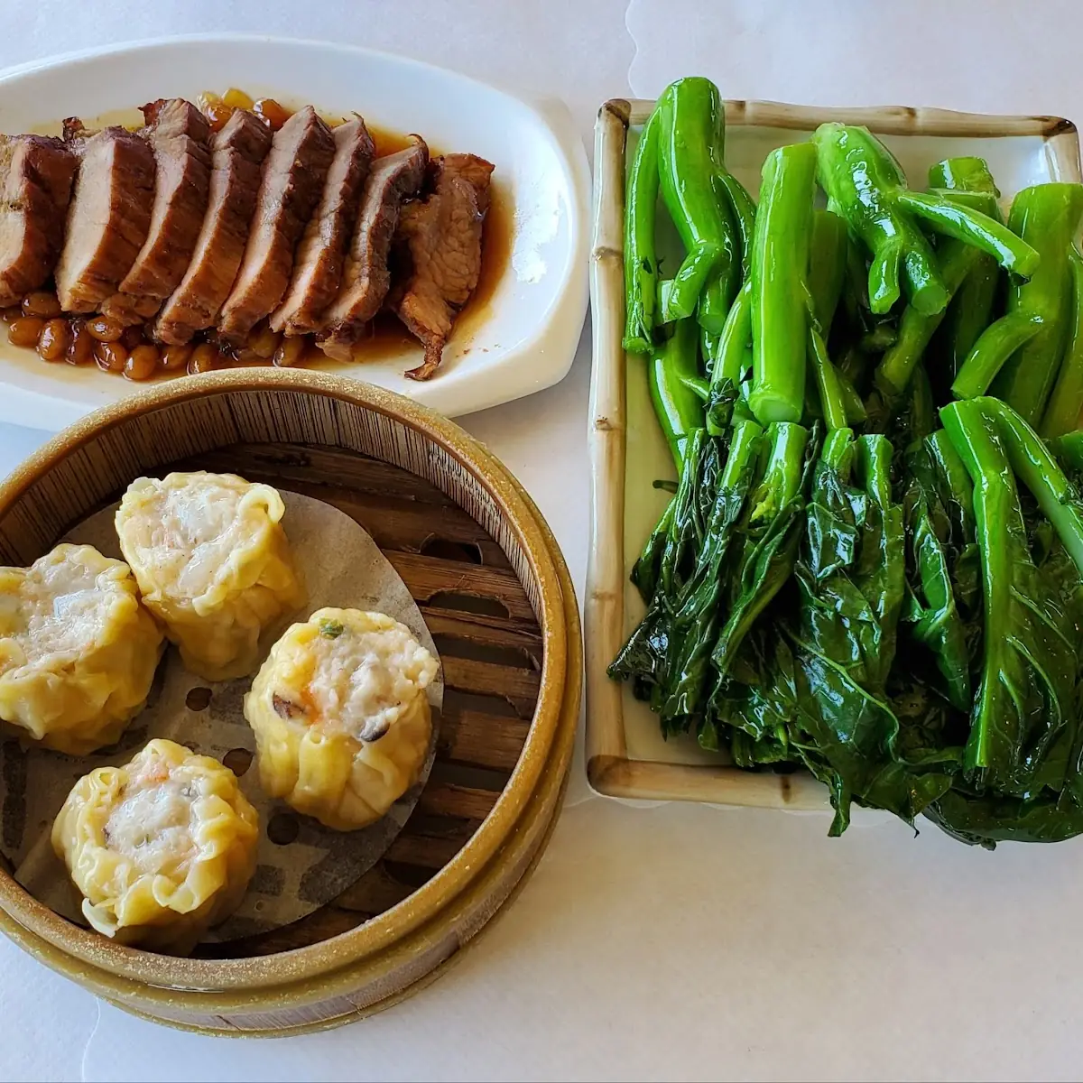 Steamed Bean Curd Skin Roll Pork & Shrimp 3