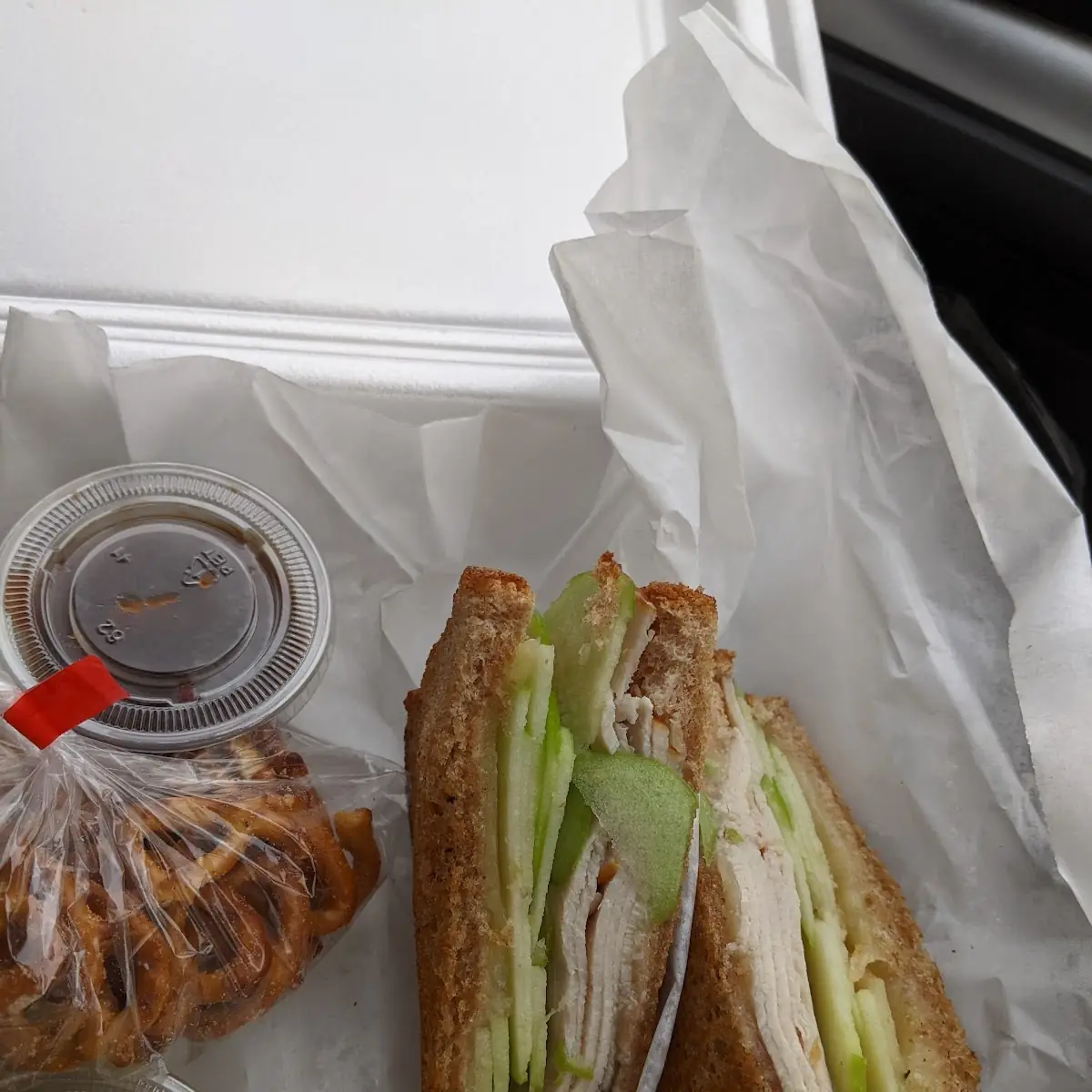 Grilled Turkey & Cheddar Sandwich