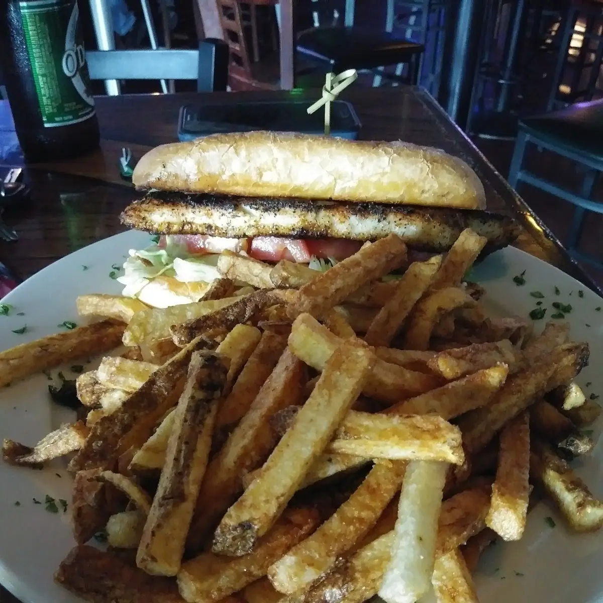 Blackened Fish Sandwich