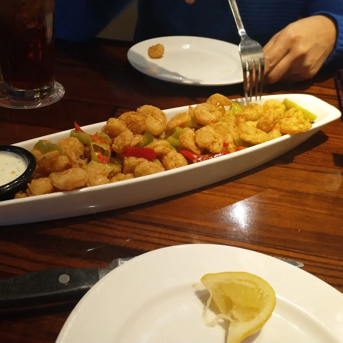 Fried Shrimp Appetizer Sampler