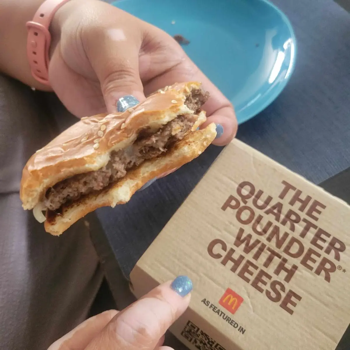 Qtr Pounder Missing Cheese