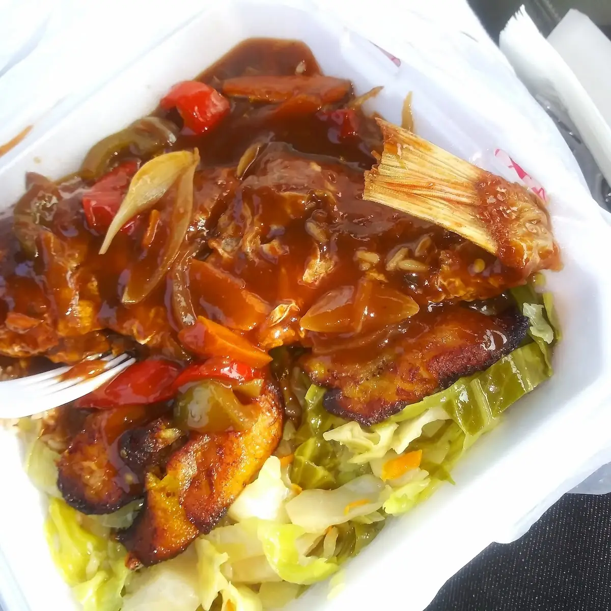 Brown Stew Fish