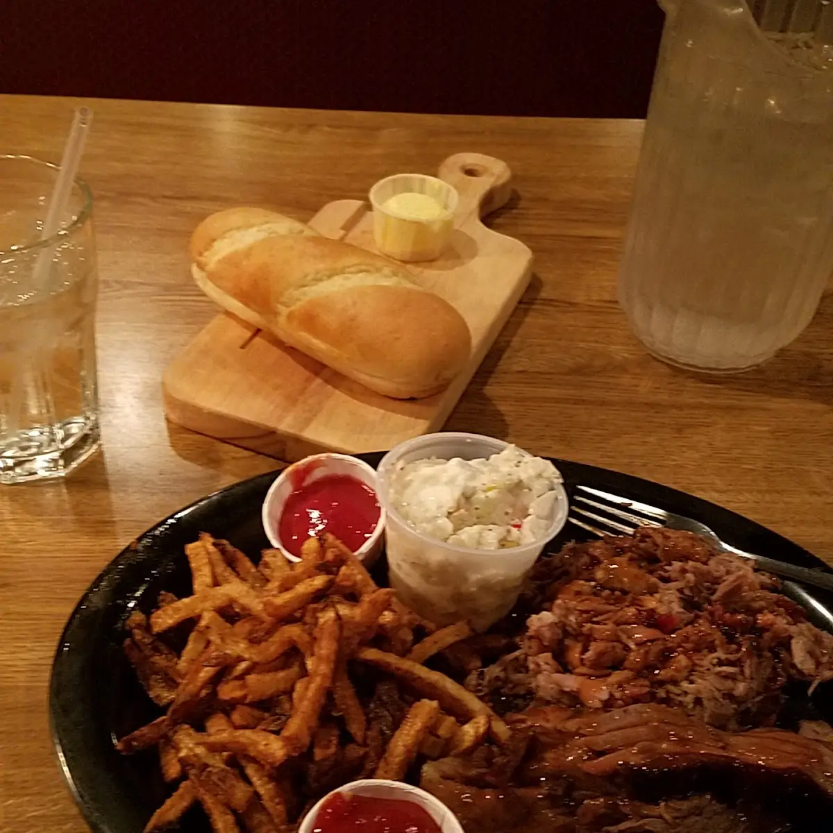 2 Meat Pulled Pork and Brisket