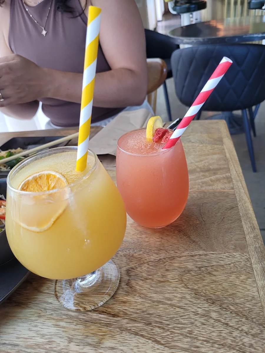 Frozen Wine Slushes Frozé and Orange Wine