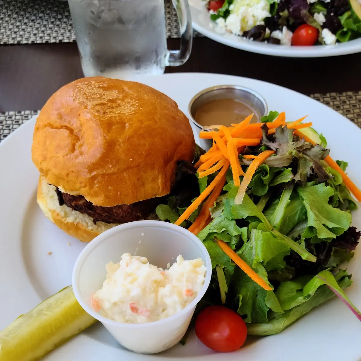 Crabcake on Brioche