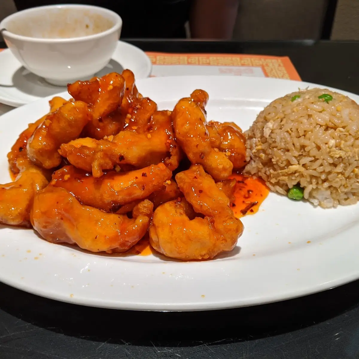 Chicken w Orange Peel Sauce