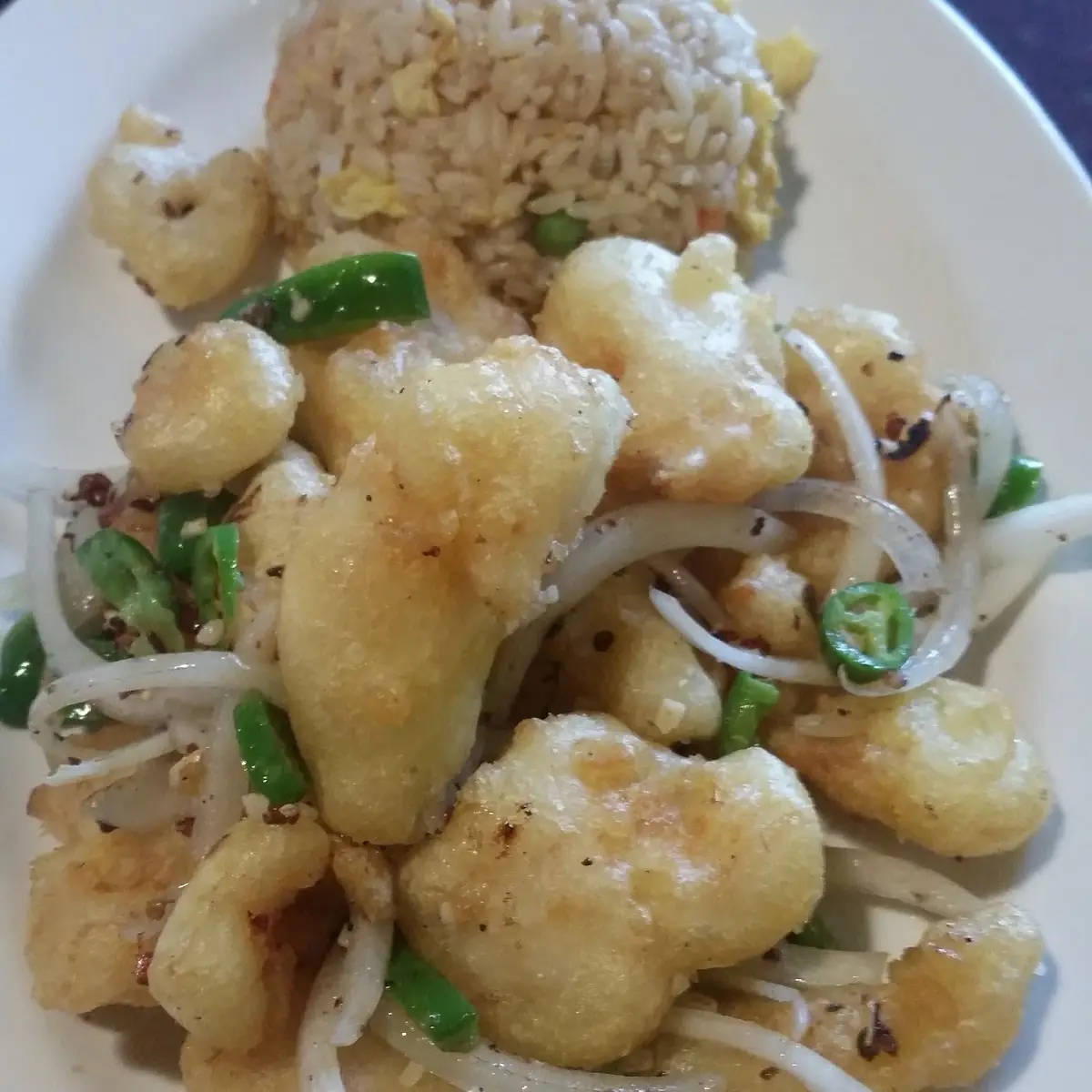 Spicy Shrimp Tempura