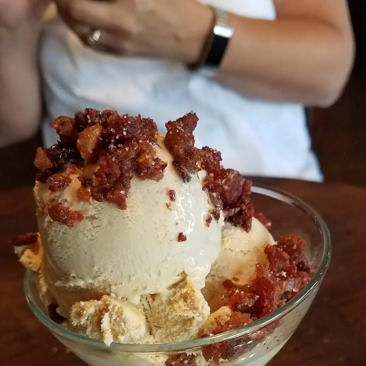 Bourbon Bacon Ice Cream