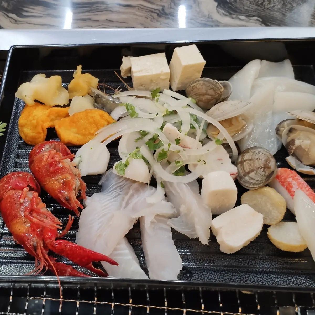 Hot Pot Seafood Platter
