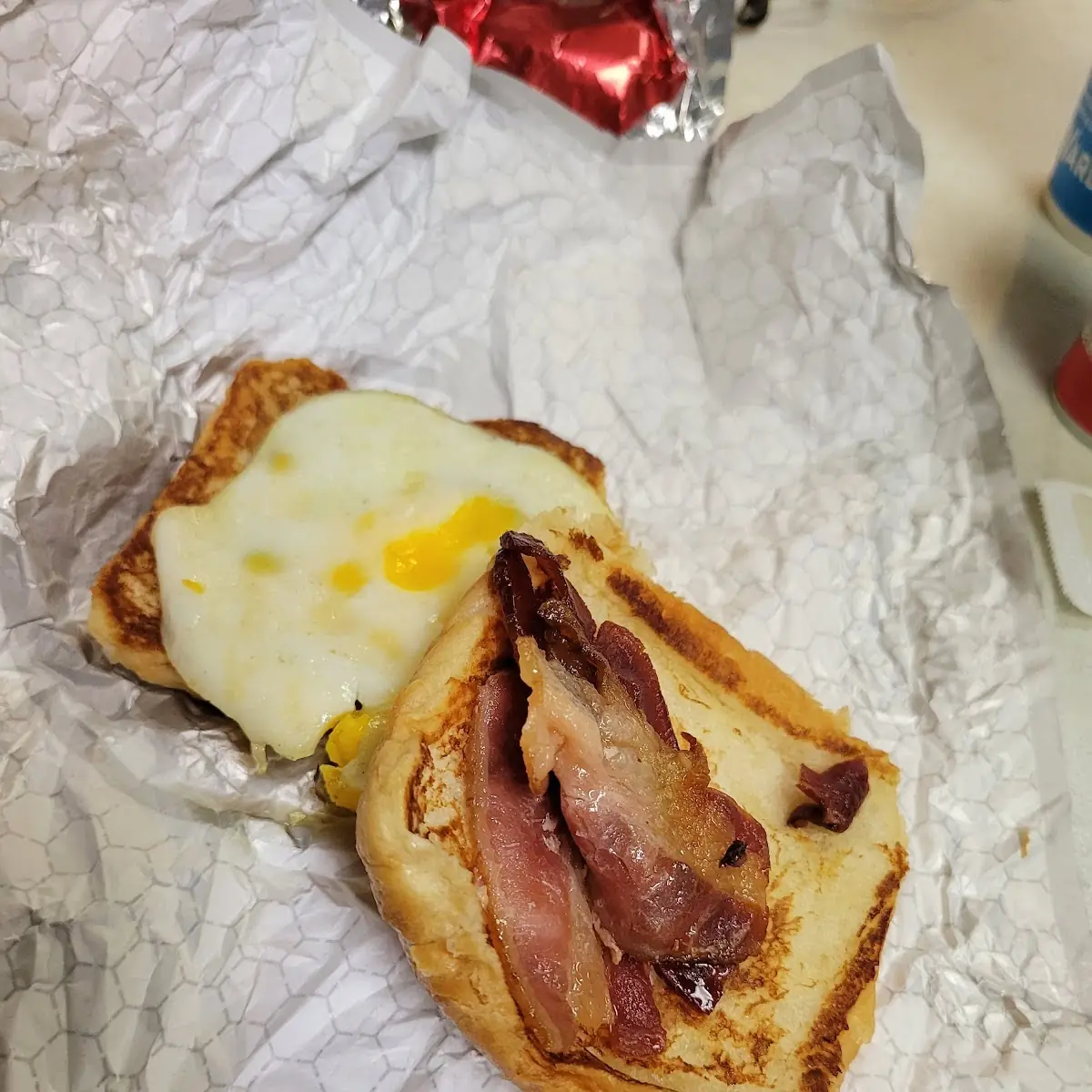 Bacon and Cheese Croissant
