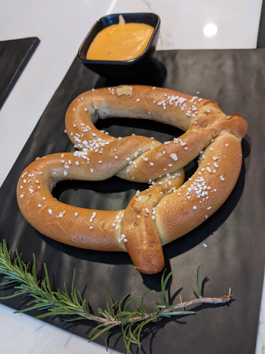 Jumbo Soft Pretzel with Beer Cheese