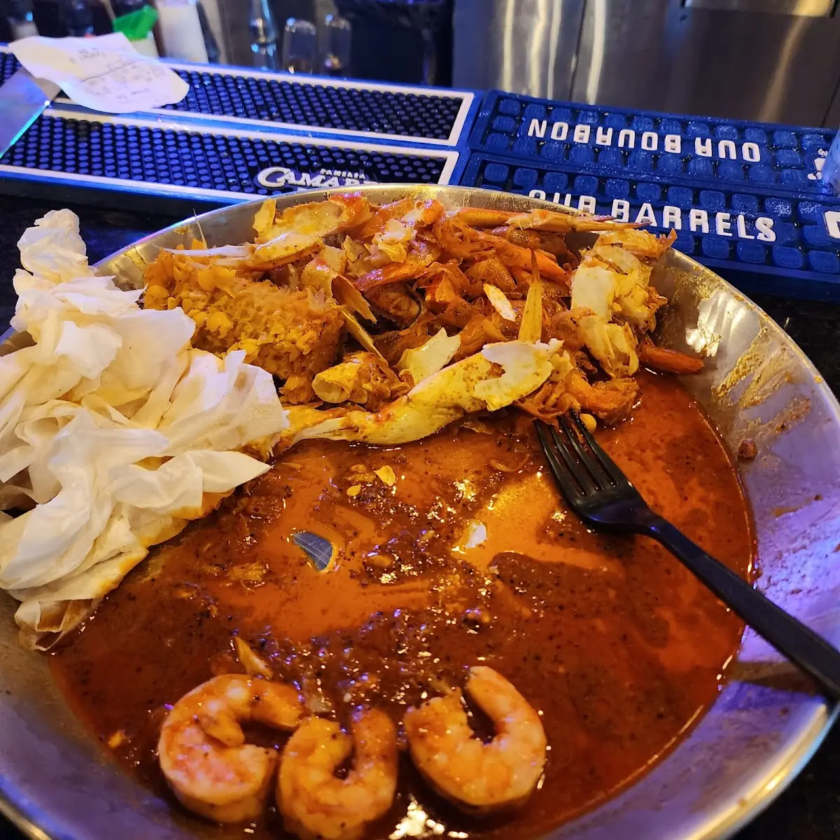 Boiled Shrimp and Crab
