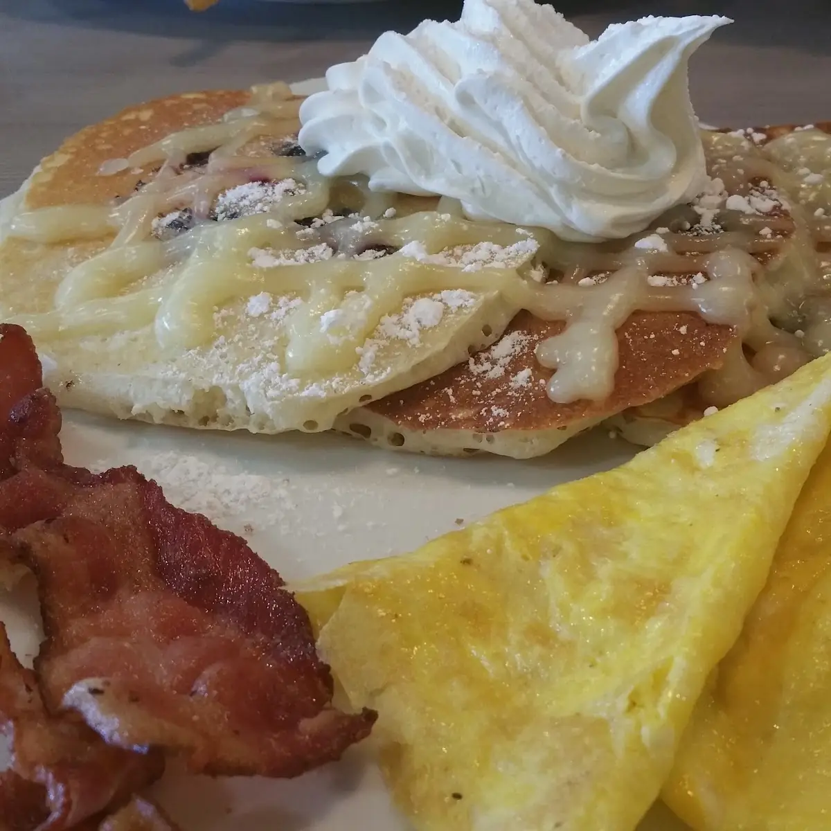 Lemon Blueberry Pancake Platter