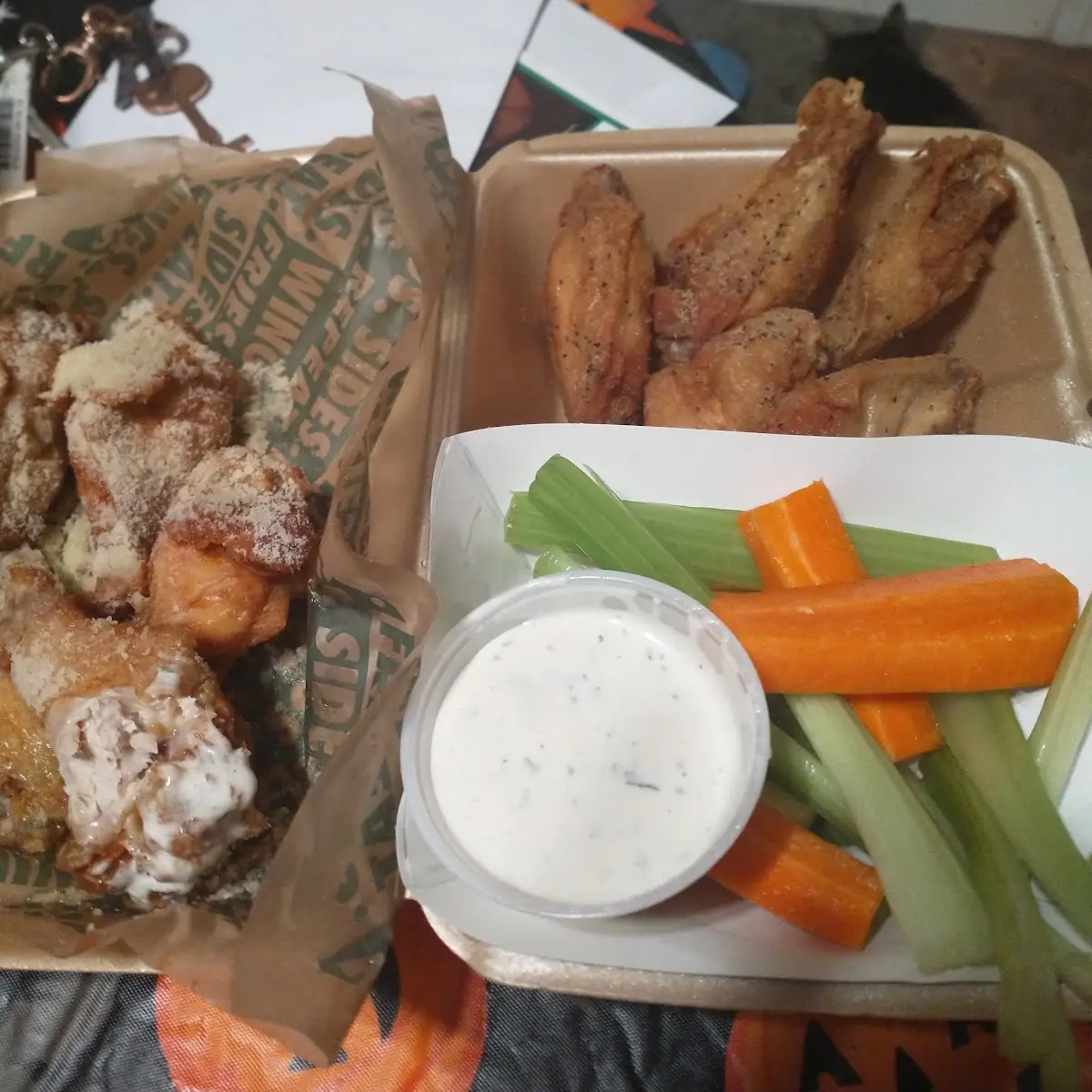 10 PC Bone-In- Half Lemon Pepper and Garlic Parmesan
