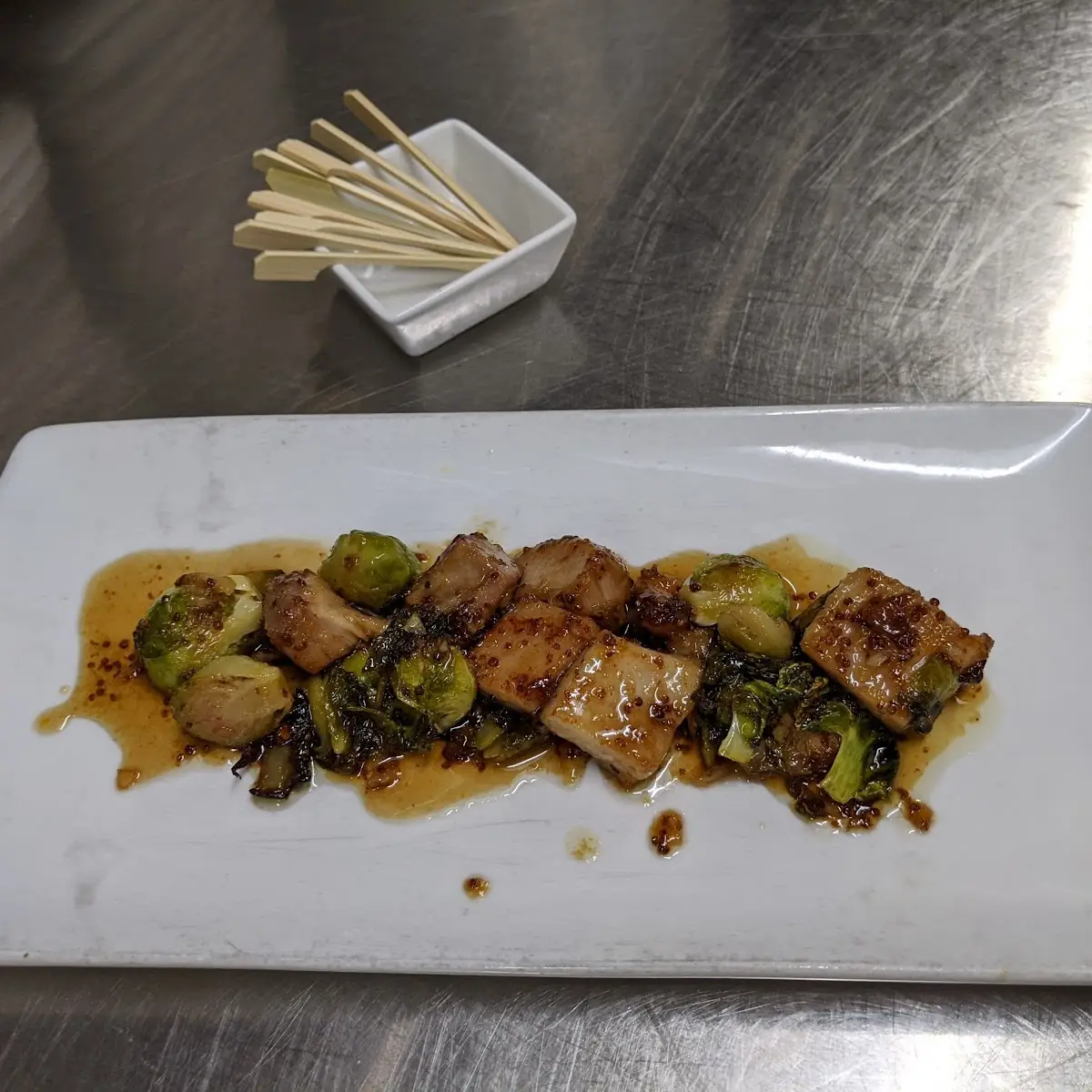 Pork Belly & Brussels
