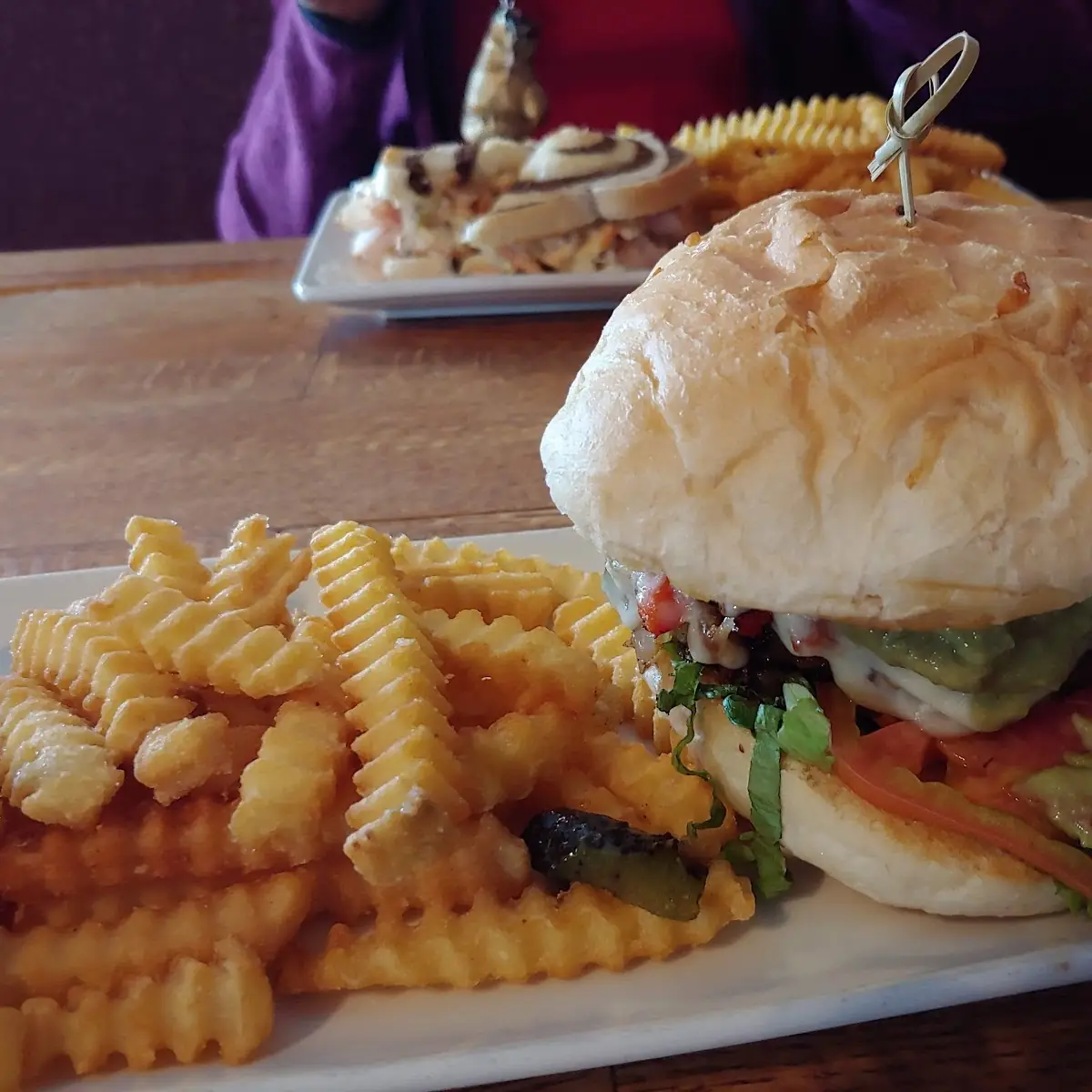 Southwest Burger and Fries