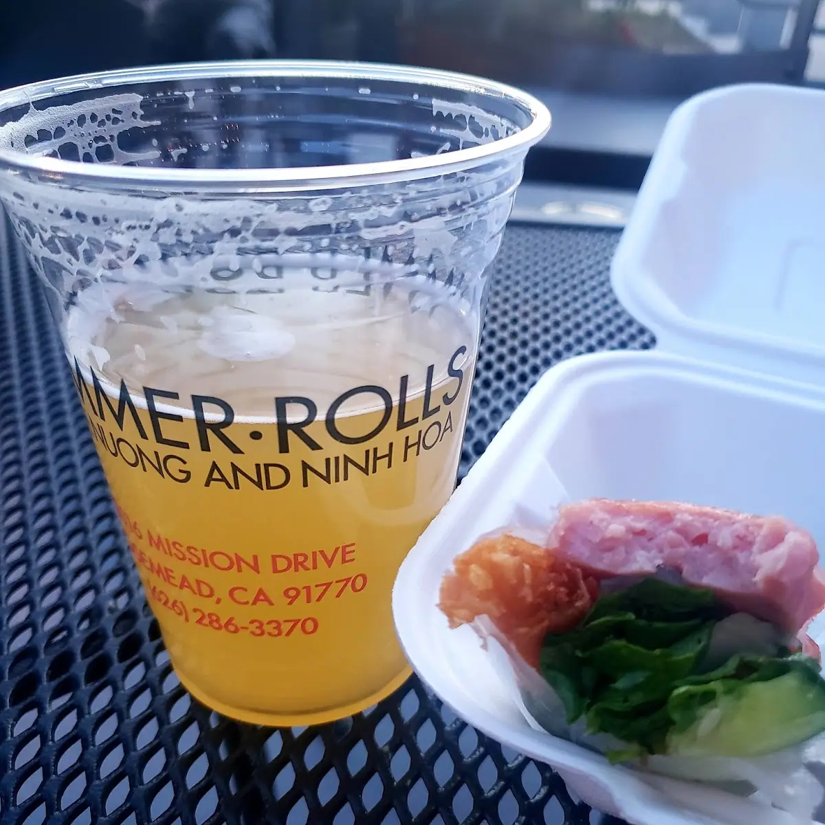 Charbroiled Pork Spring Rolls