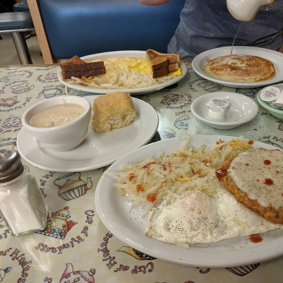 Chicken Fried Steak and Eggs