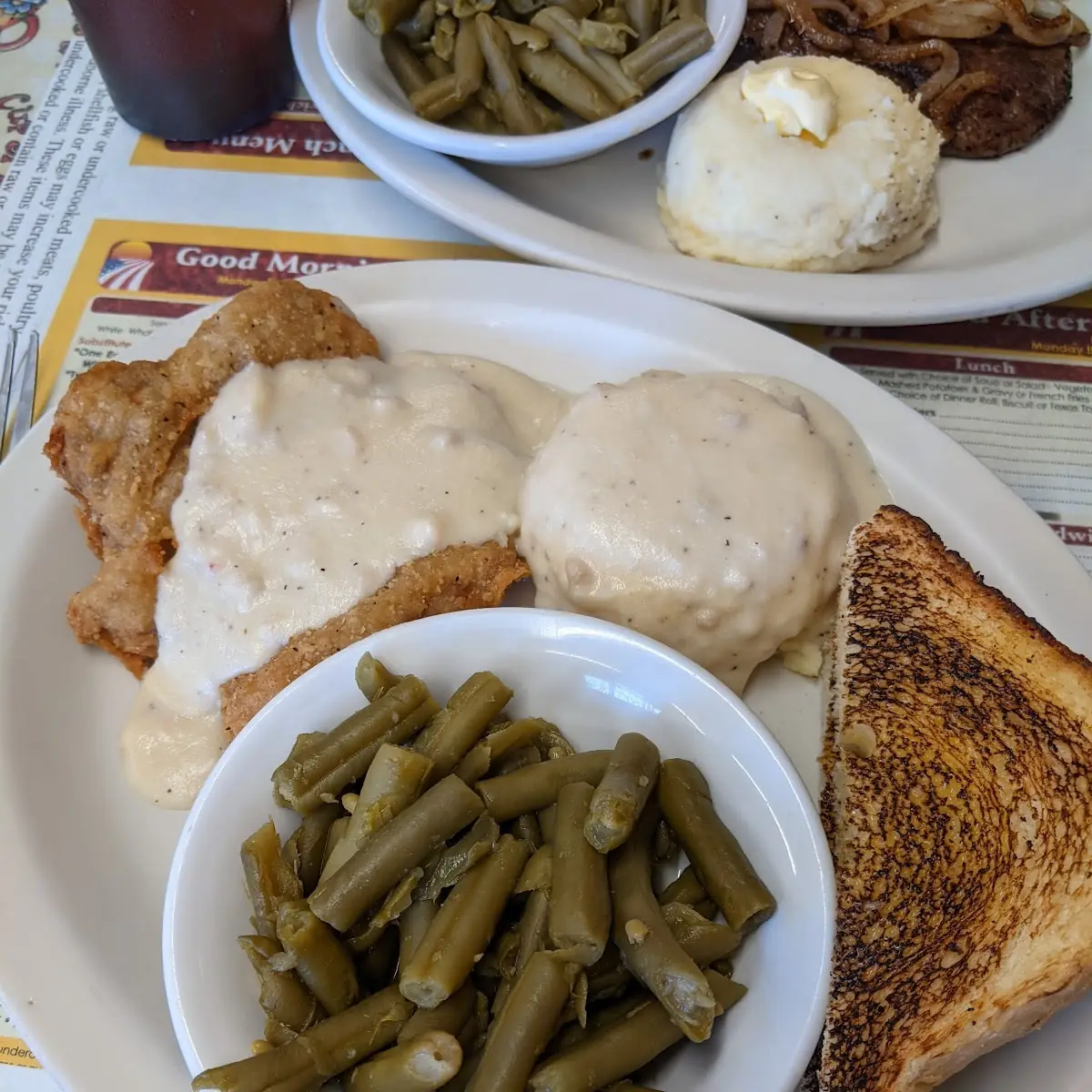 Chicken Fried Steak and Mashed Potatoes