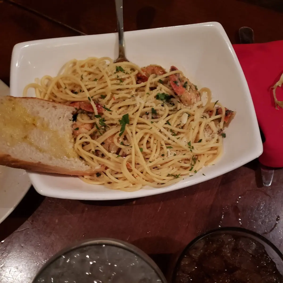 Shrimp Scampi Pasta