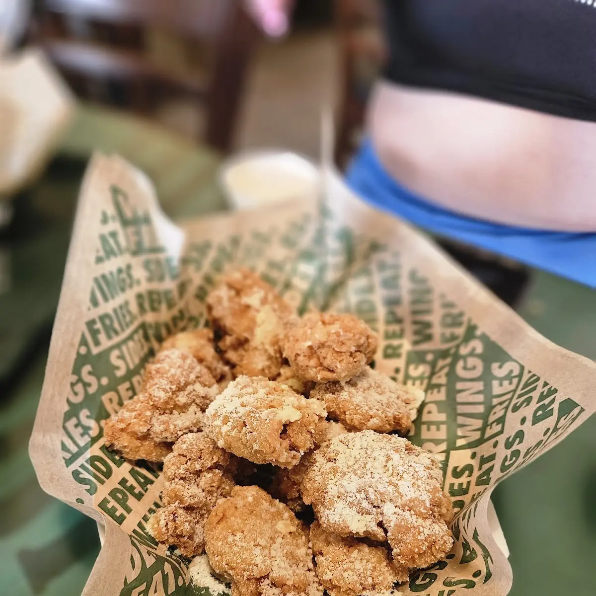 Parmesan Garlic Chicken Wings