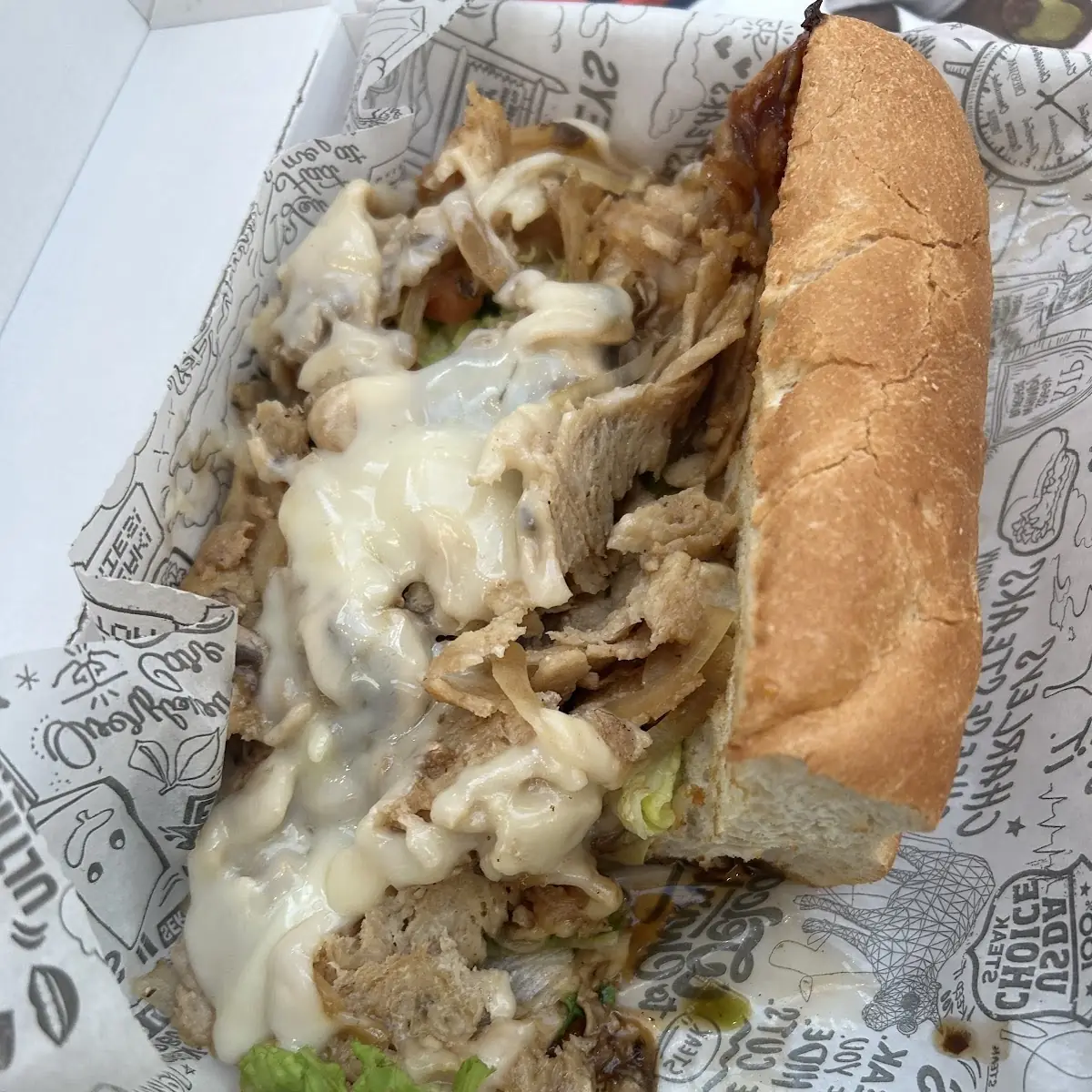 Chicken Cheesesteak Sub