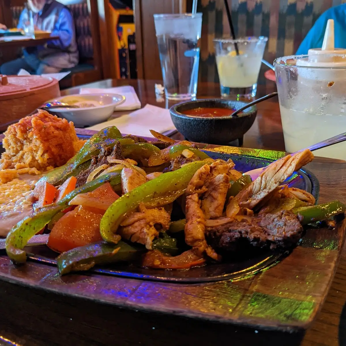 Chicken and Beef Fajitas