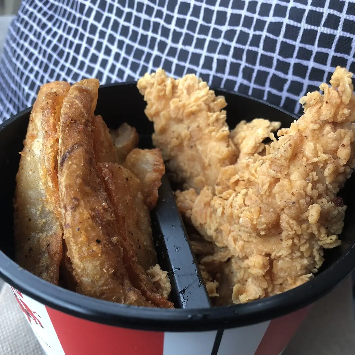 Potato Wedges and Chicken Tenders