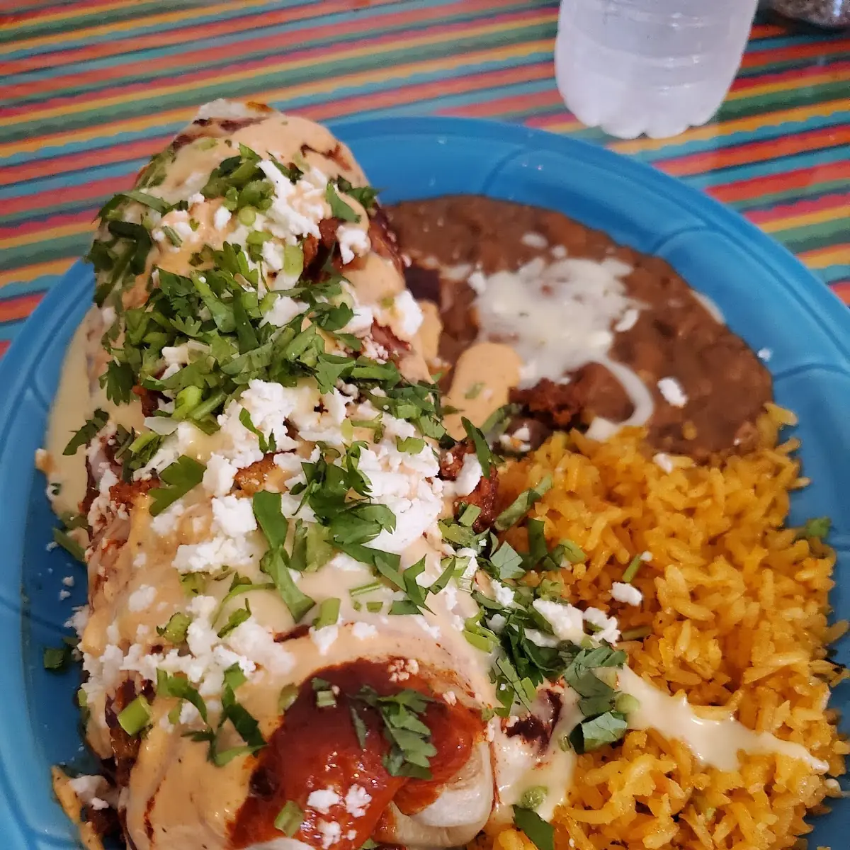 Mole Enchiladas