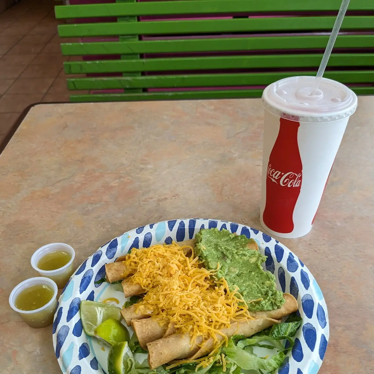 Rolled Chicken Tacos
