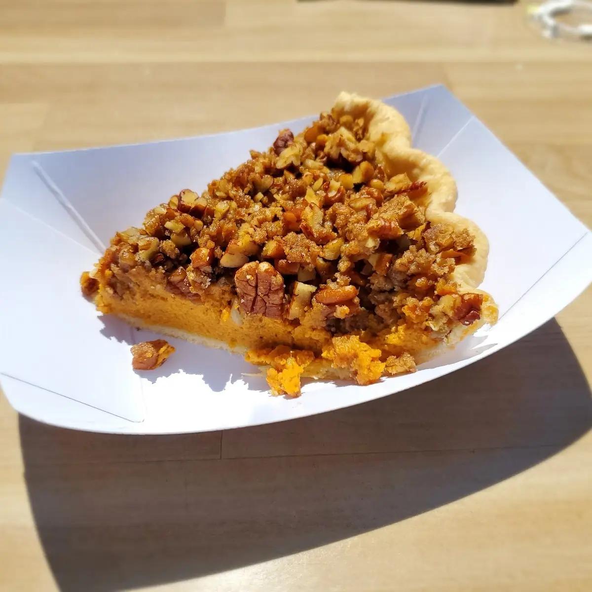 Sweet Potato & Pecan Pie