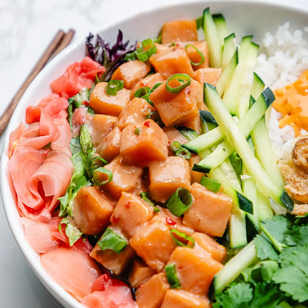 Salmon Poke Bowl