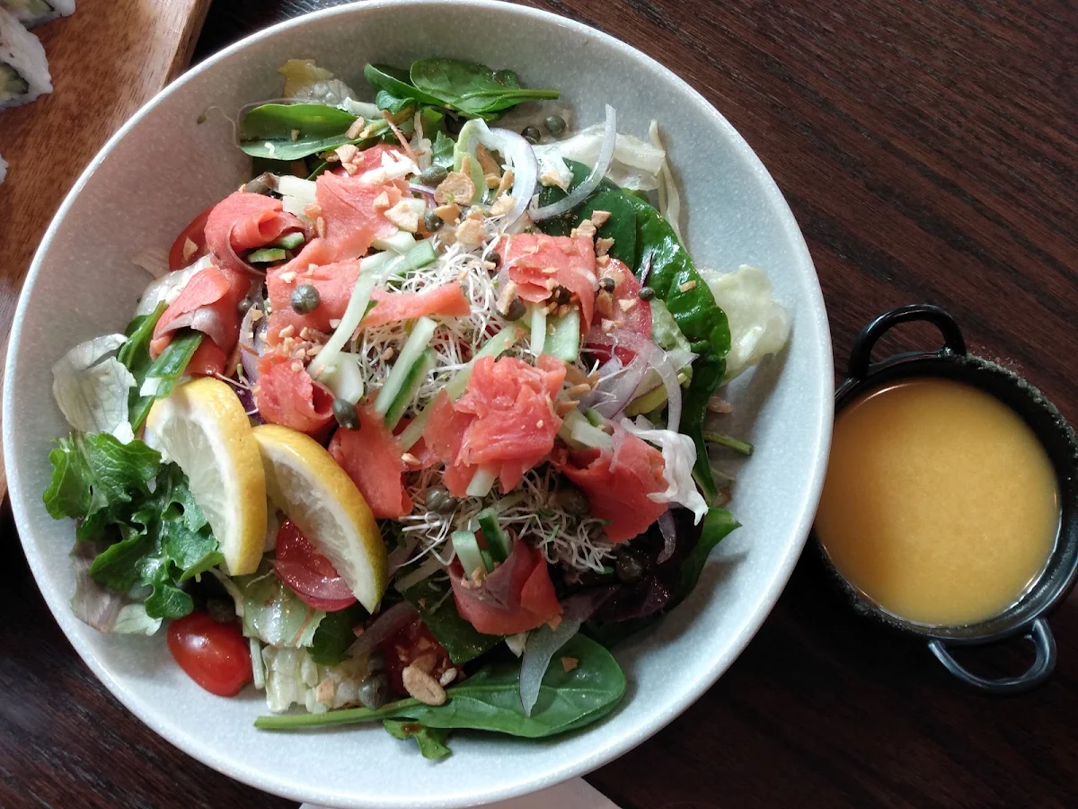 Smoked Salmon Salad, Sushi Nara-Gladwin