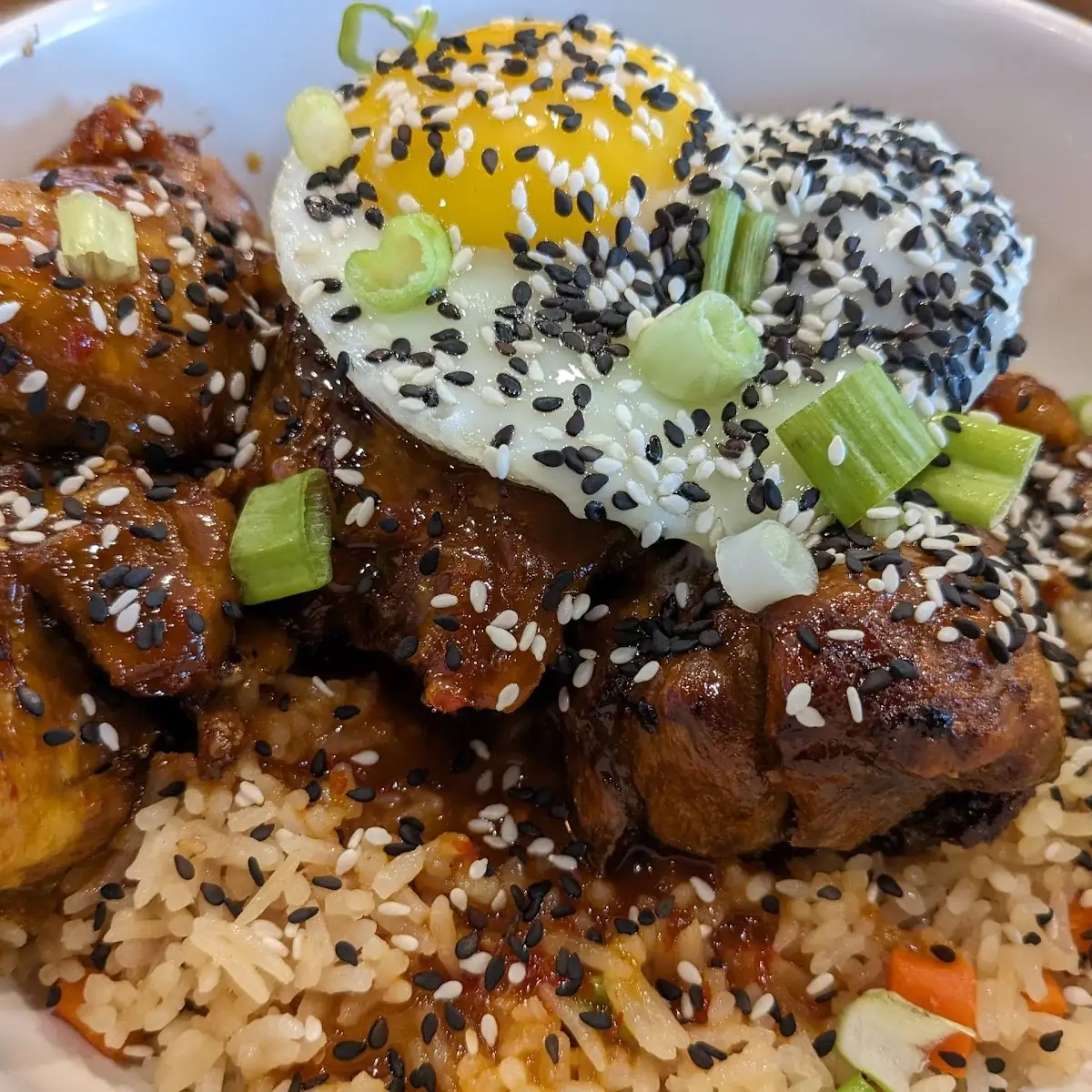 Full Rack Korean BBQ Rib Fried Rice
