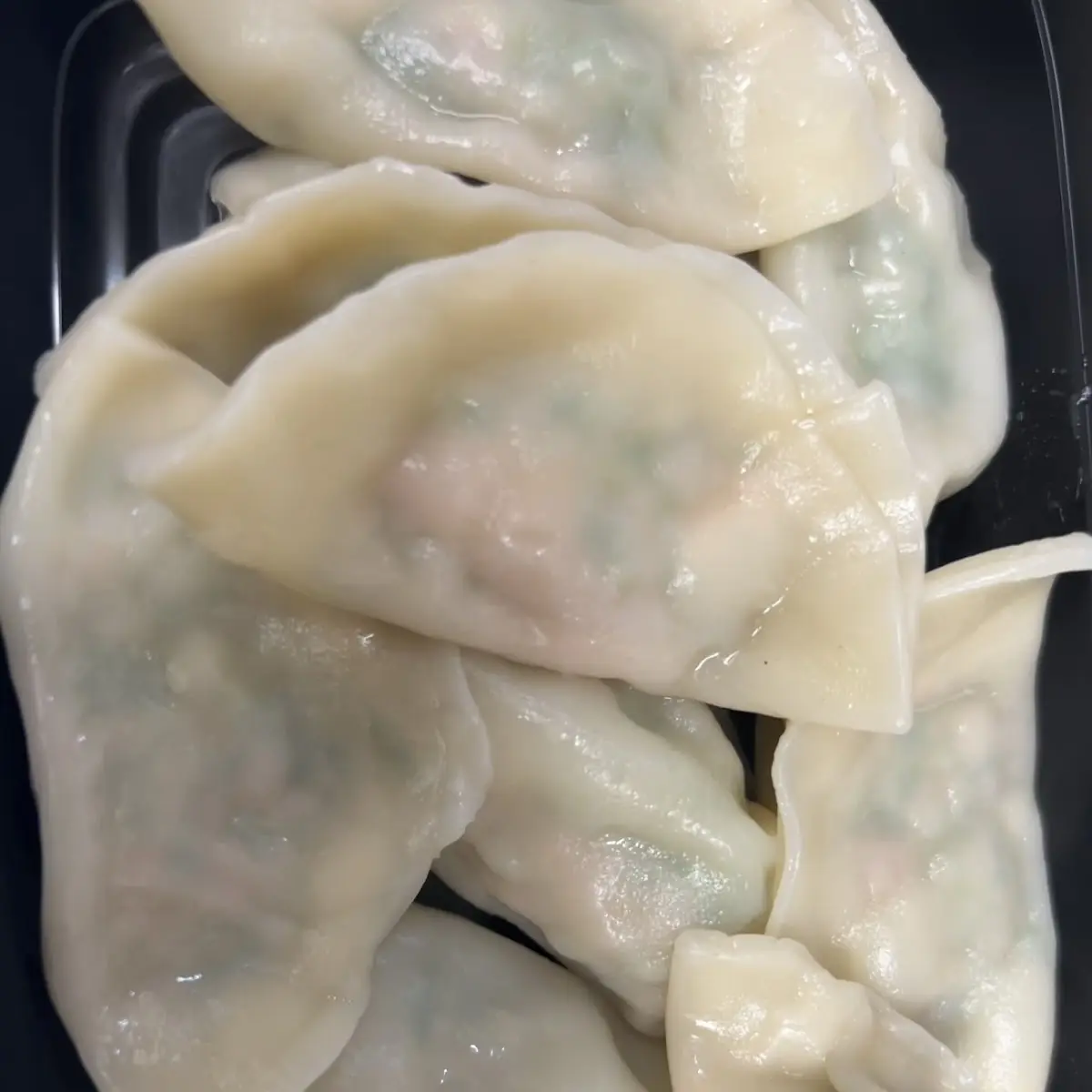 Boiled Cabbage and Pork Dumplings