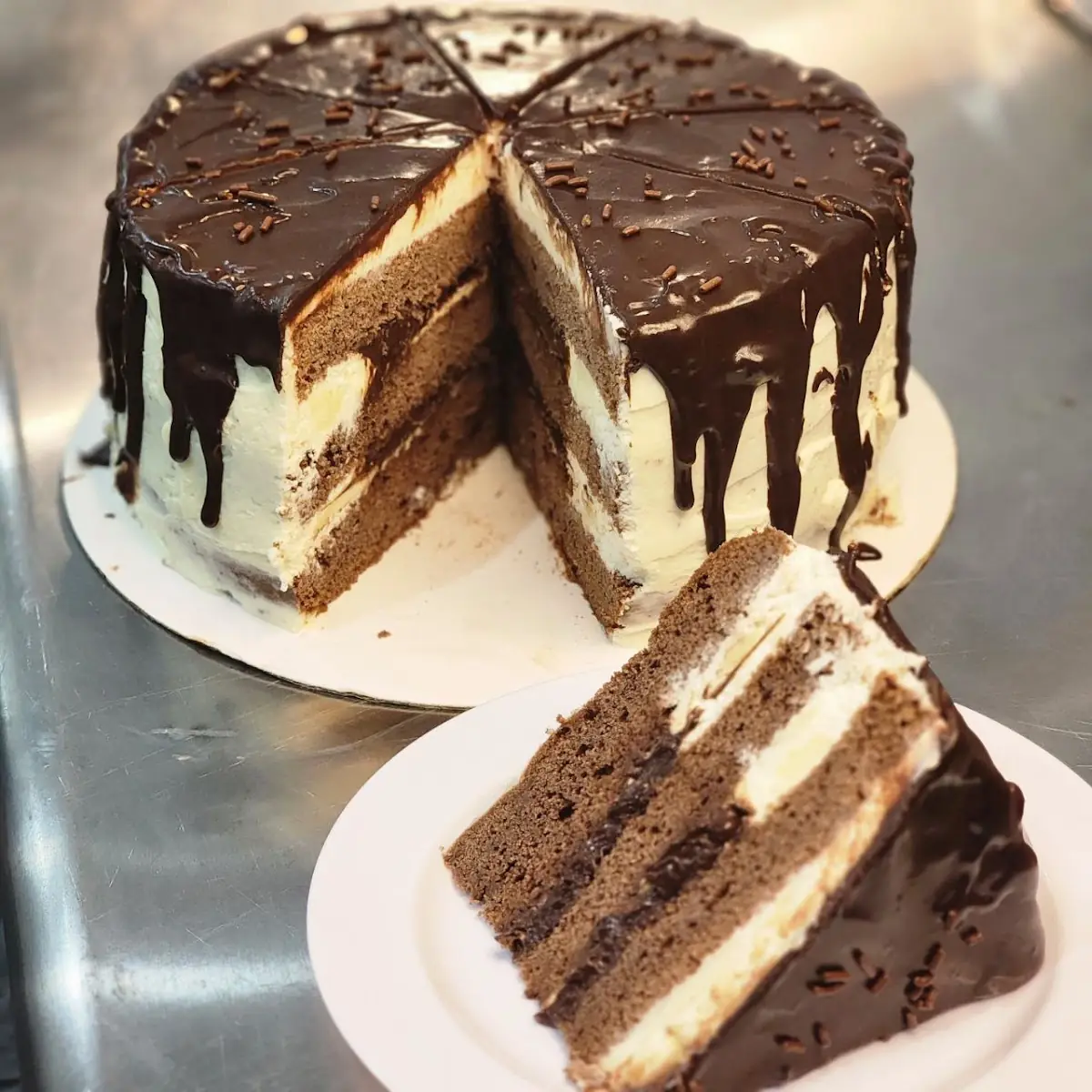 Marble Chocolate Cake