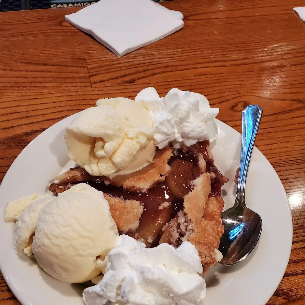 Apple Pie a La Mode