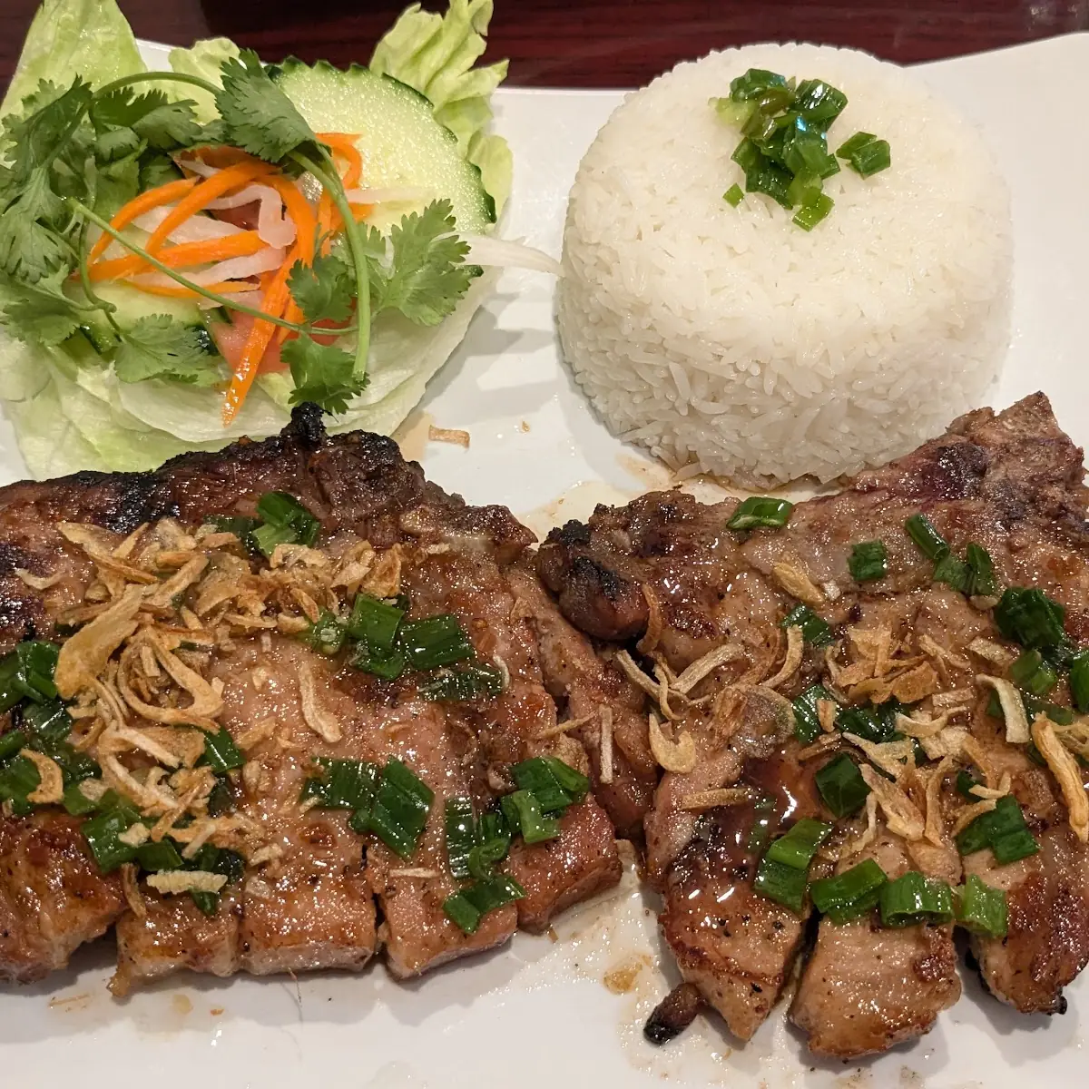 Pork Chops Rice