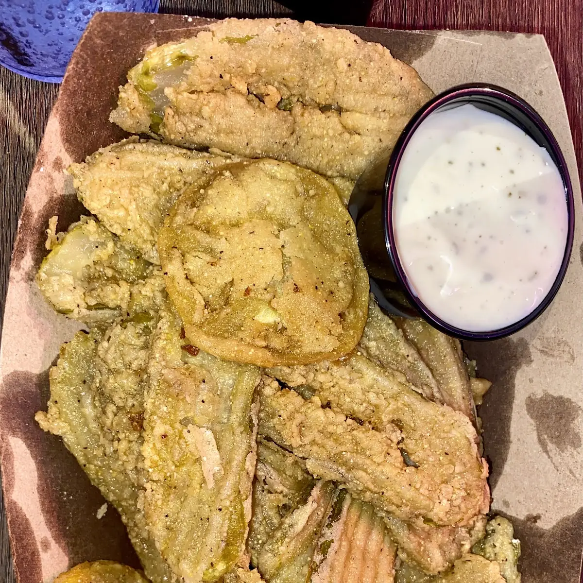 Fried Pickles and Green Tomatoes