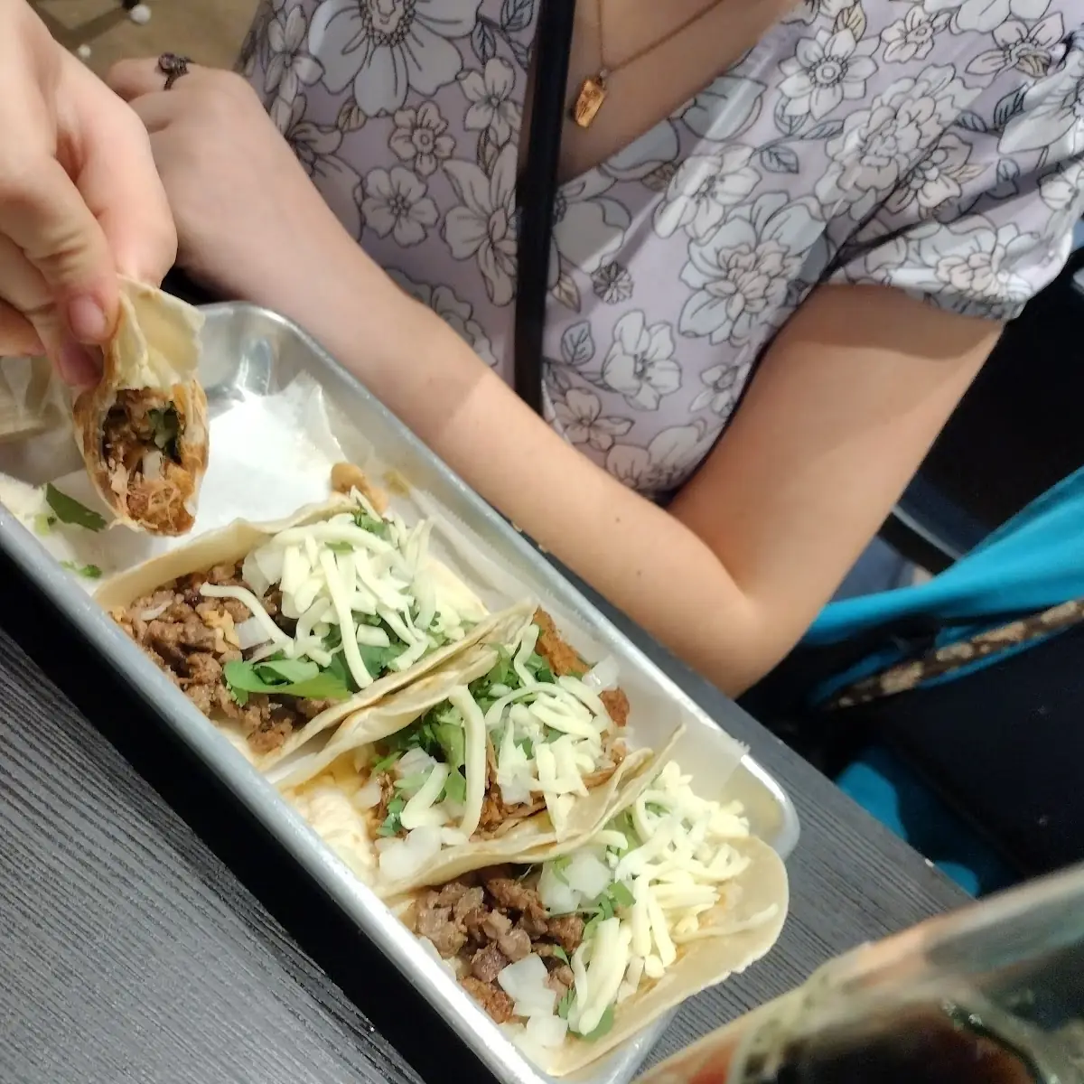 Steak and Chicken Tacos