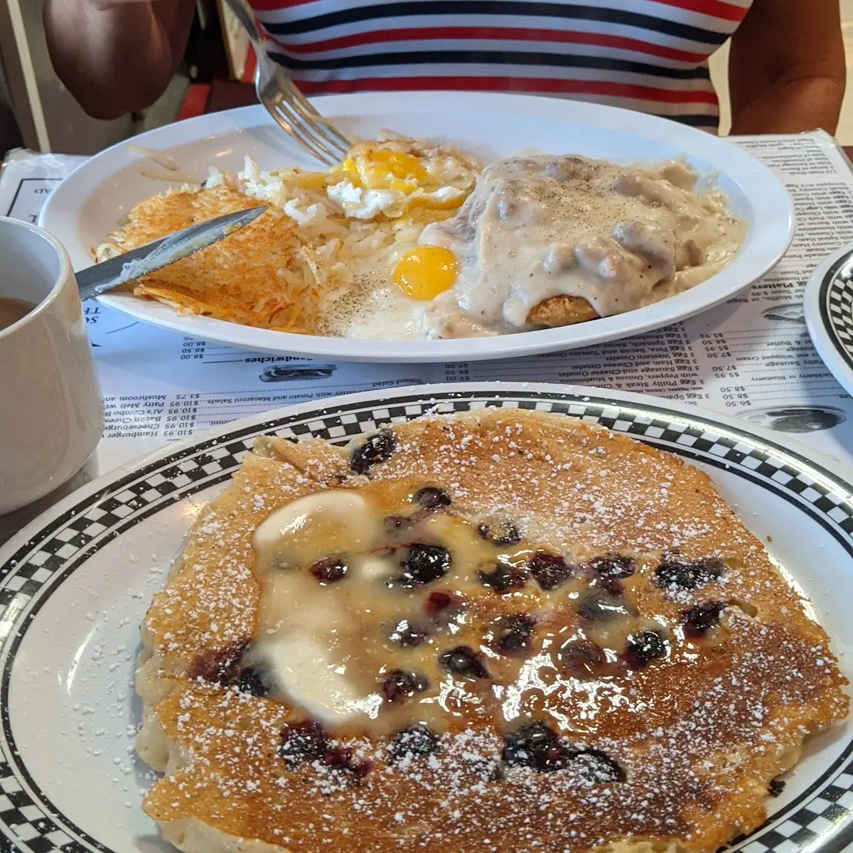 Blueberry Pancakes