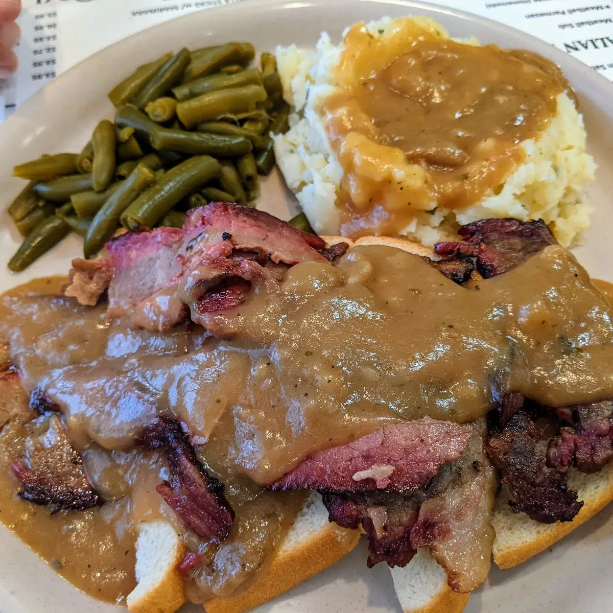 Open Faced Brisket